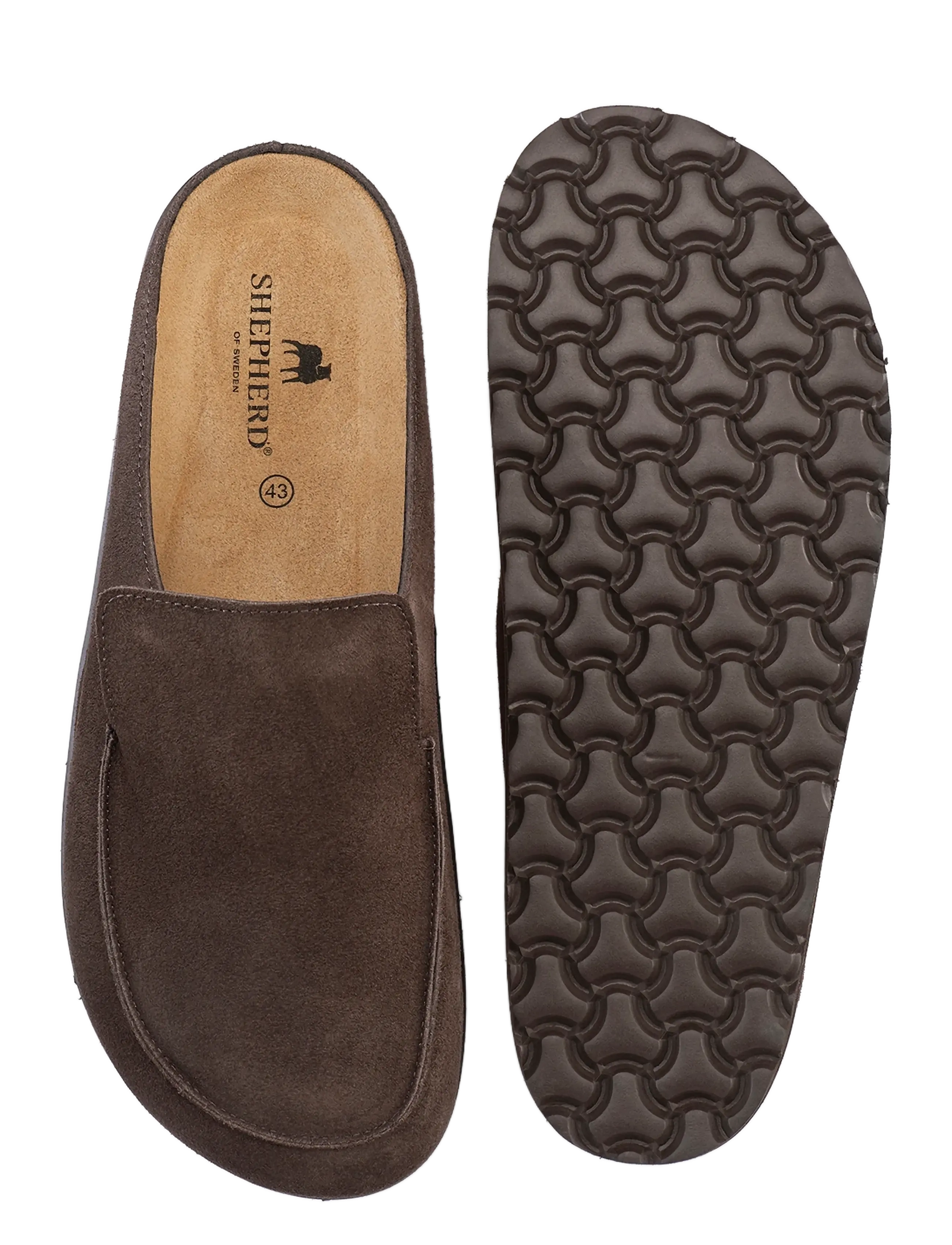 Shepherd - Pedro tofflor - loafer - brown suede - 4