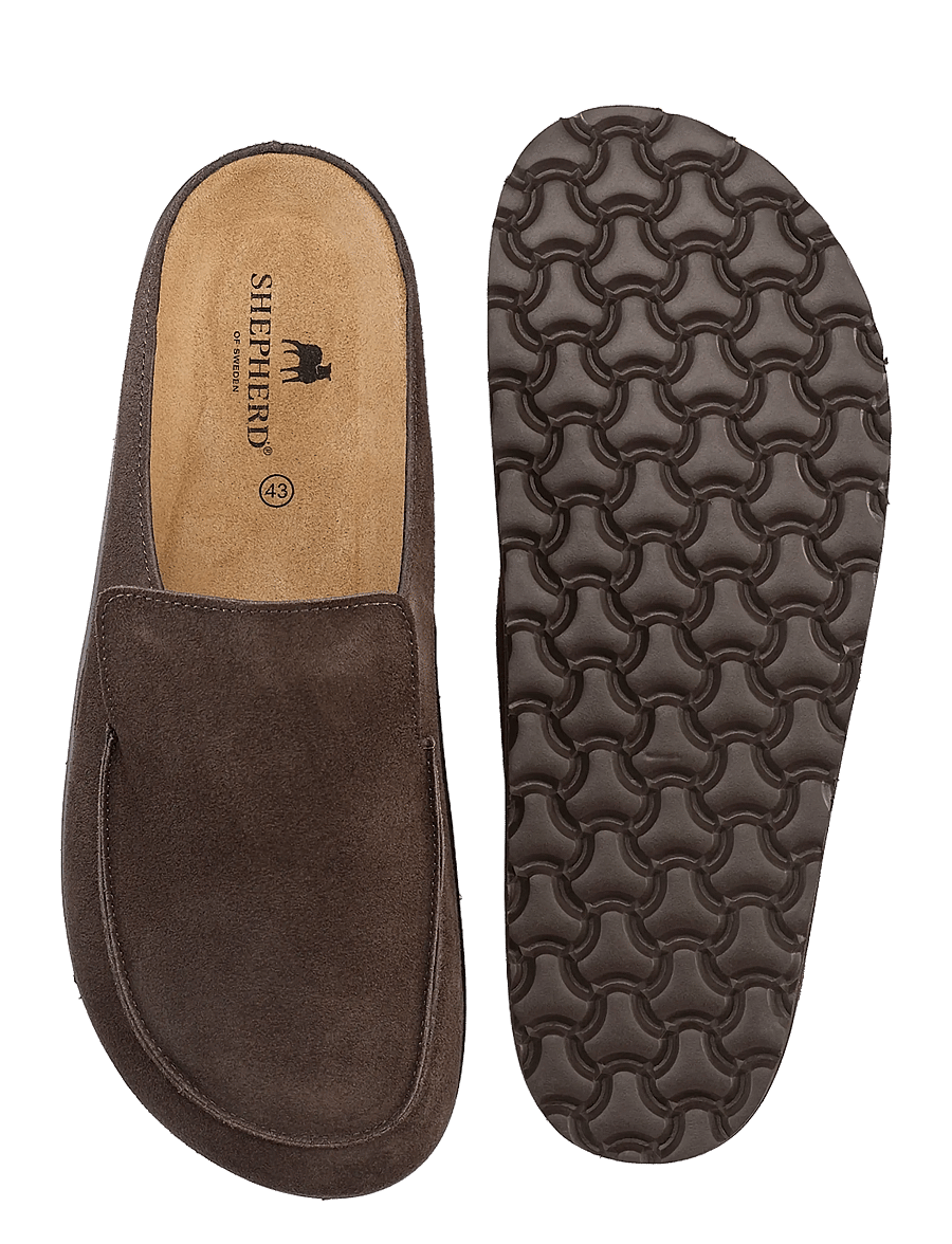 Shepherd - Pedro tofflor - loafer - brown suede - 4