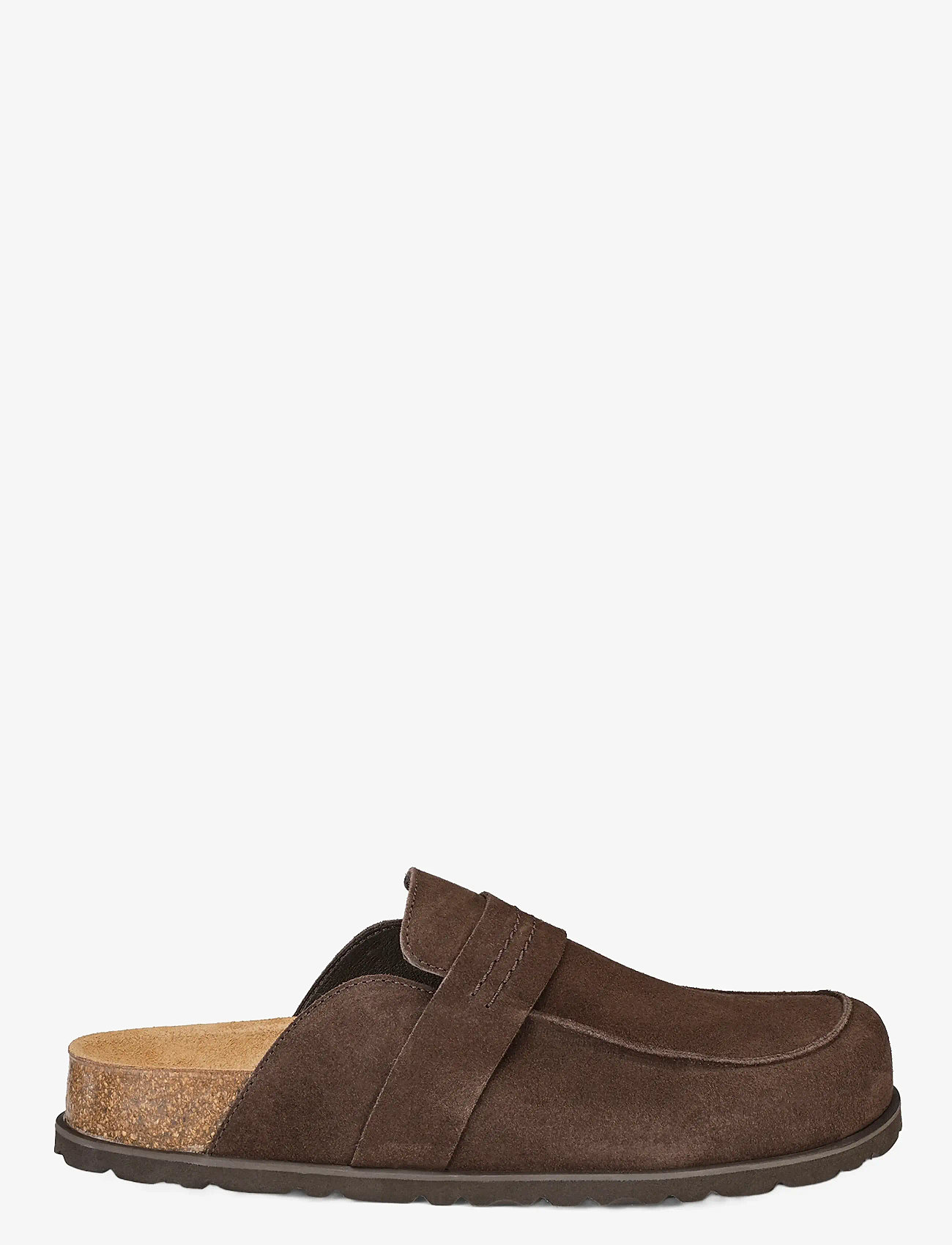 Shepherd - Petra tofflor - tasapohjaiset pistokkaat - brown suede - 1