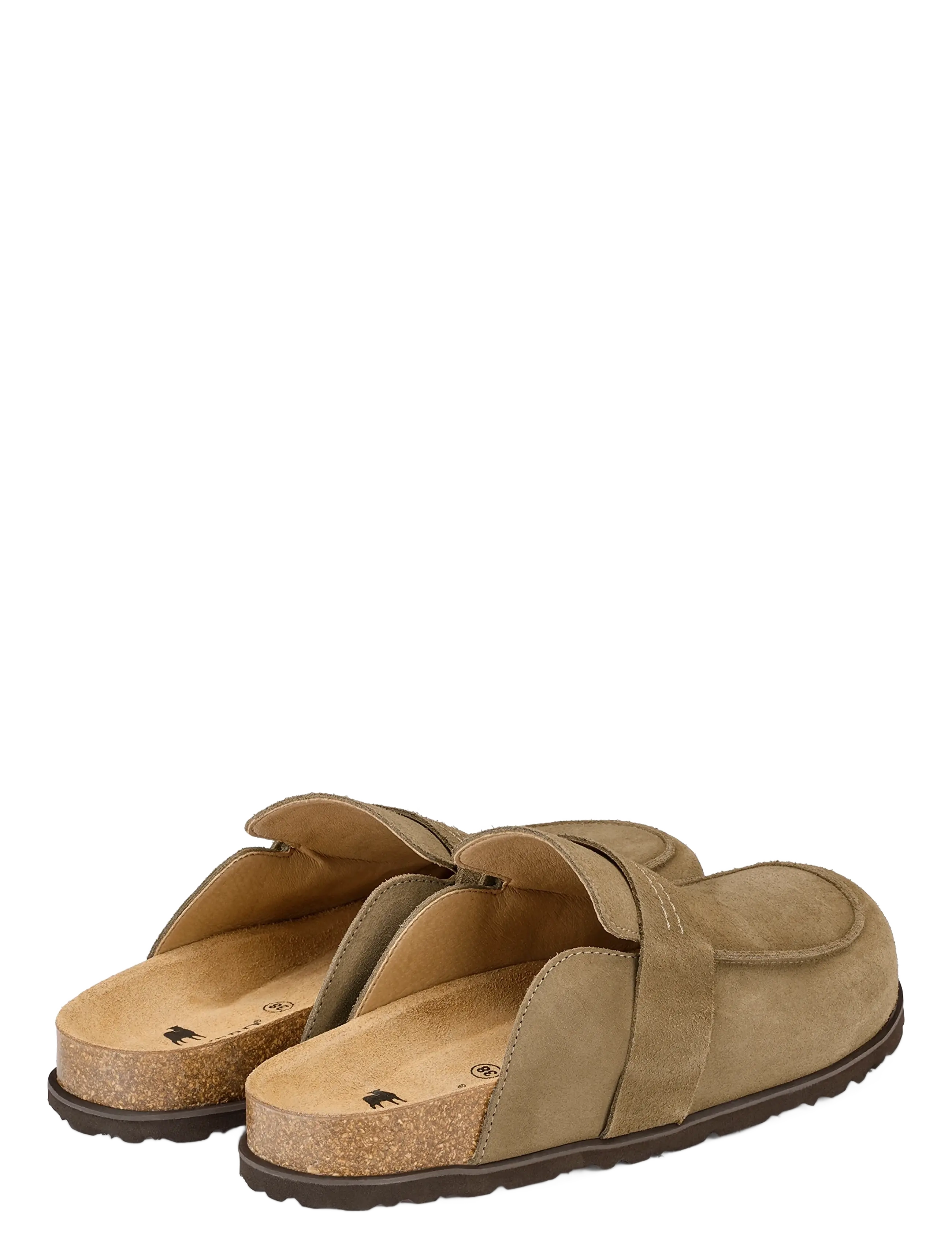 Shepherd - Petra tofflor - flache pantoletten - taupe - 3