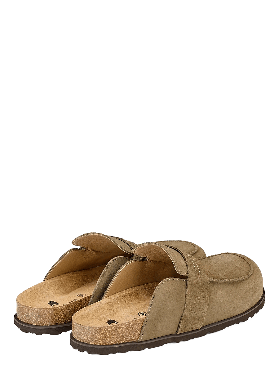 Shepherd - Petra tofflor - flache pantoletten - taupe - 3