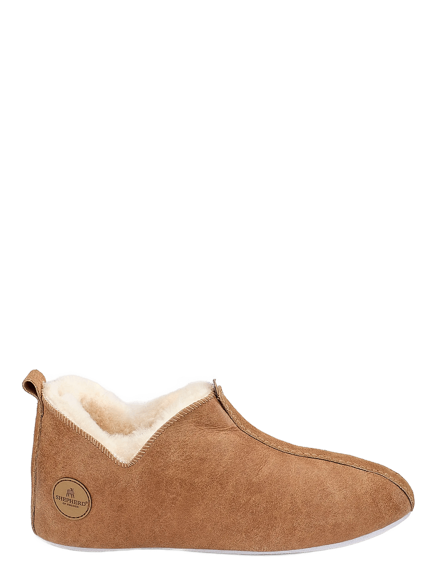 Shepherd - Henrik tofflor - hausschuhe - antique cognac - 1