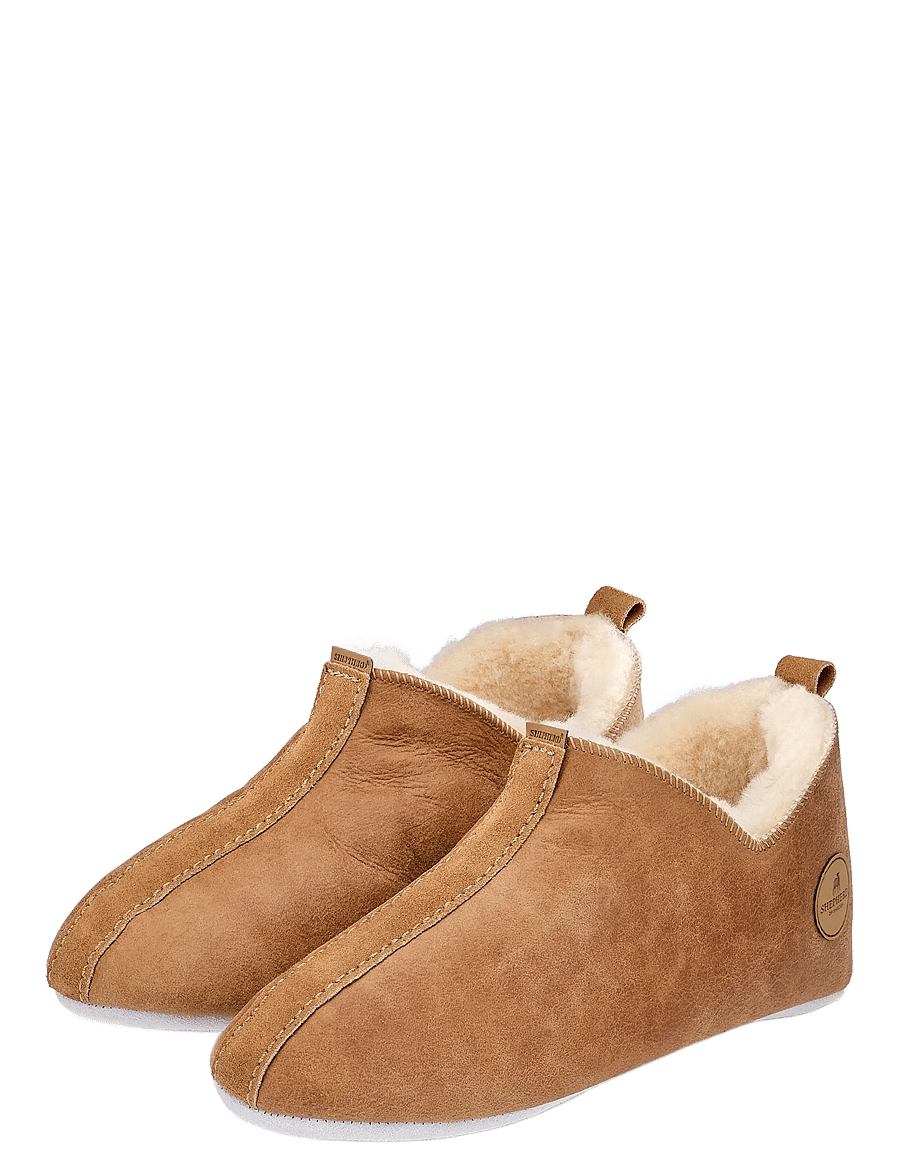 Shepherd - Henrik tofflor - hausschuhe - antique cognac - 2
