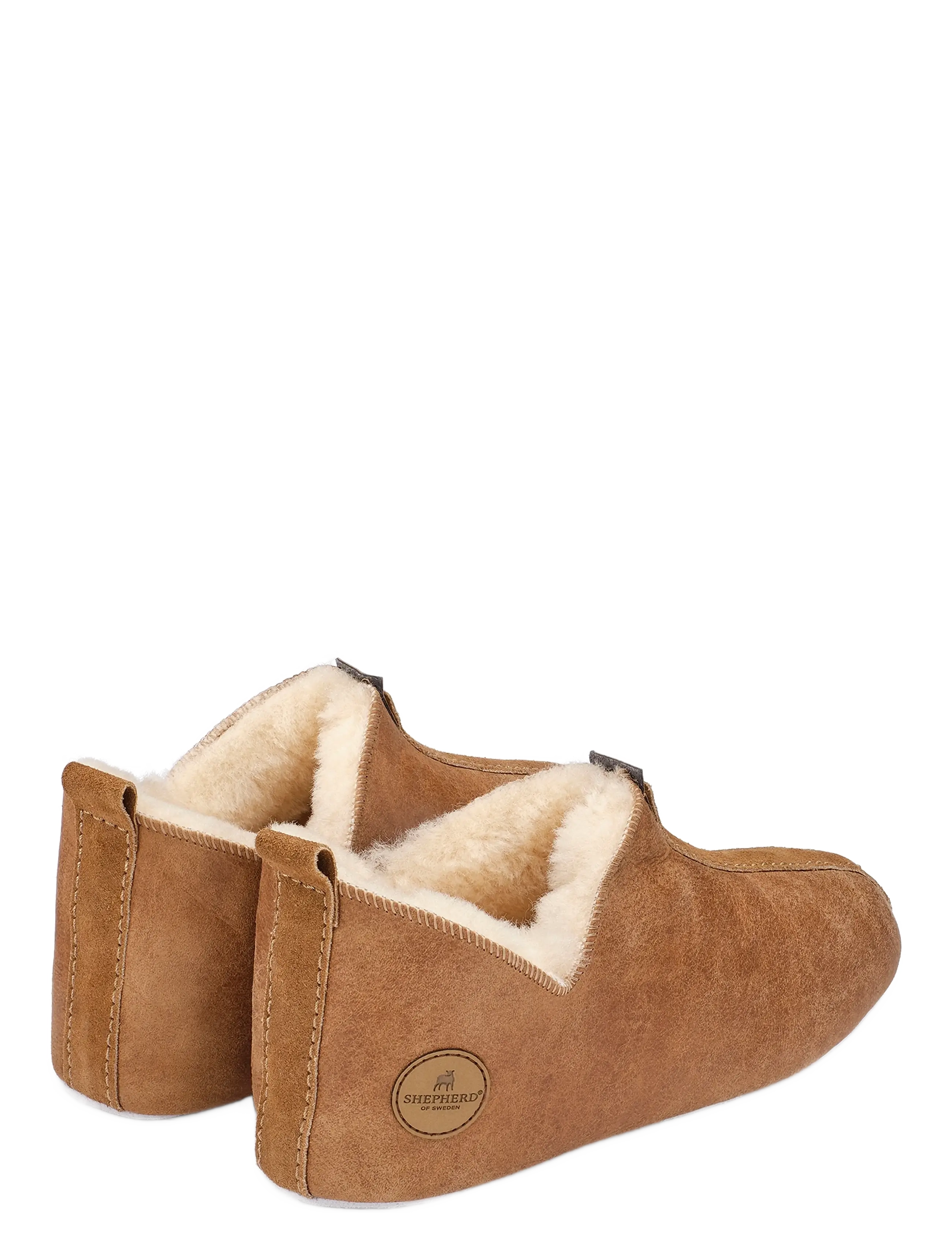 Shepherd - Henrik tofflor - hausschuhe - antique cognac - 3