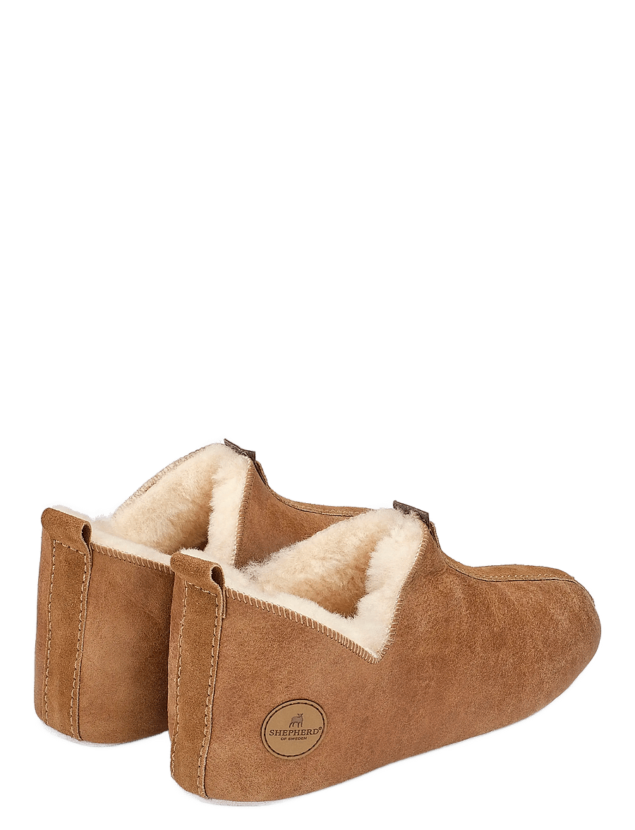 Shepherd - Henrik tofflor - hausschuhe - antique cognac - 3