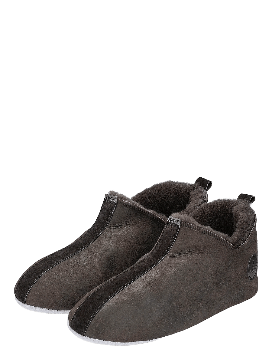 Shepherd - Henrik tofflor - hausschuhe - matt black - 2