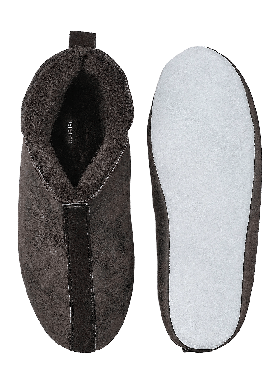 Shepherd - Henrik tofflor - hausschuhe - matt black - 4