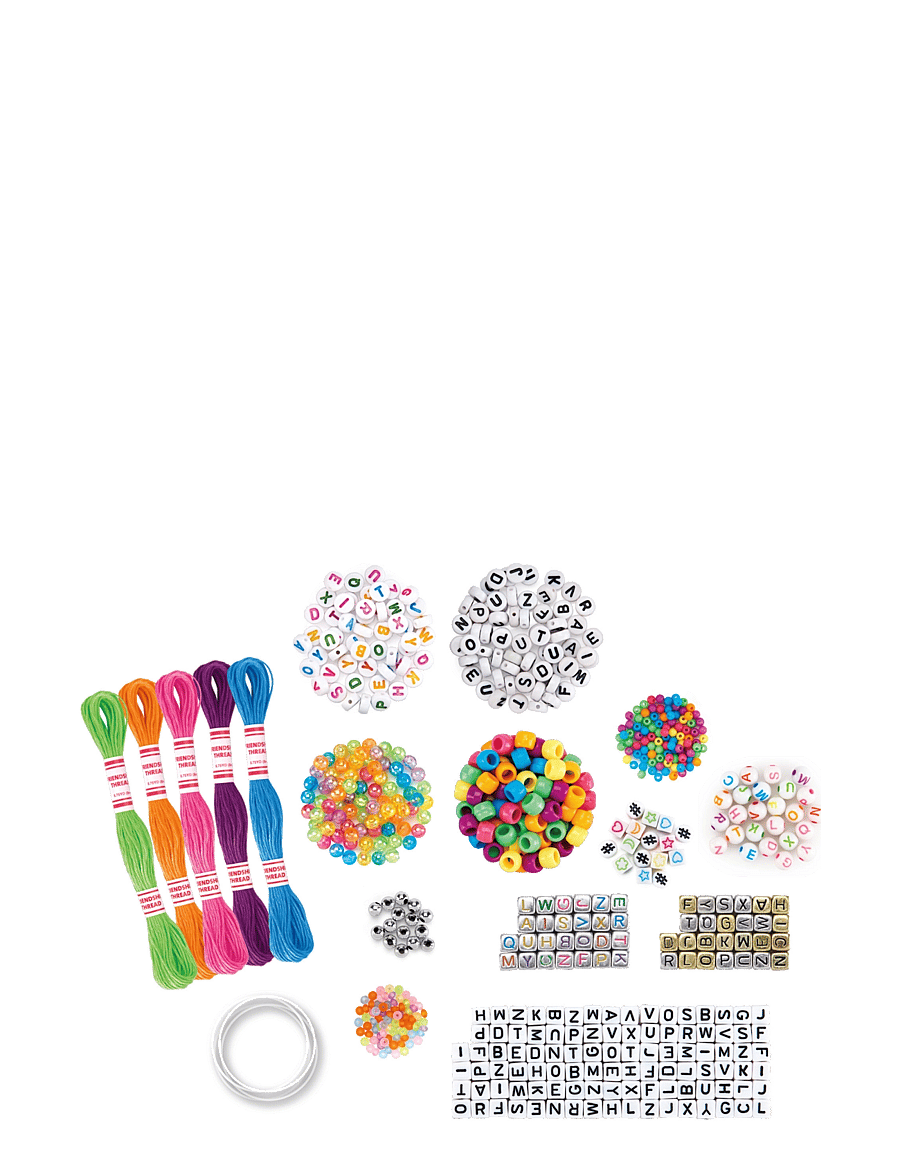SHIMMER N SPARKLE - SHIMMER N SPARKLE ABC BEADS BRACELETS - skartgripir og fylgihlutir - multi colour - 2