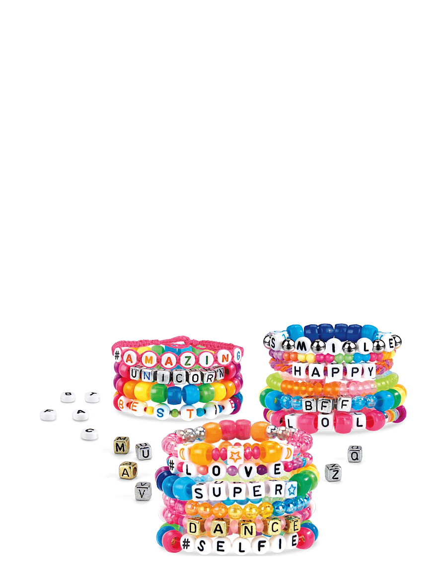 SHIMMER N SPARKLE - SHIMMER N SPARKLE ABC BEADS BRACELETS - skartgripir og fylgihlutir - multi colour - 3