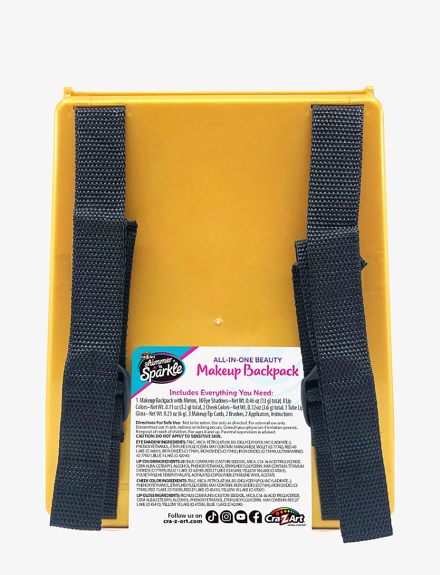 SHIMMER N SPARKLE - SHIMMER N SPARKLE COSMETIC BACKPACK GOLD - förðun - multi colour - 3