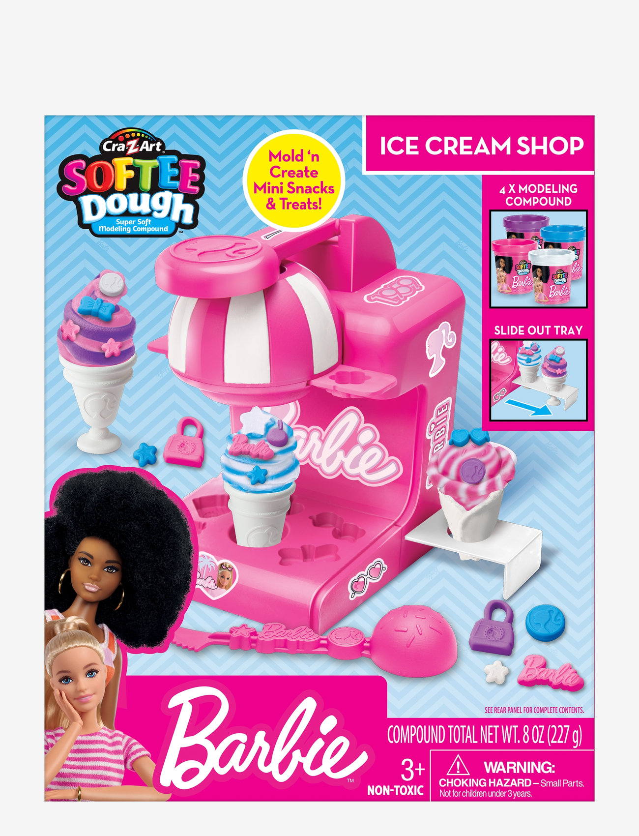 SHIMMER N SPARKLE - SHIMMER N SPARKLE BARBIE DOUGH ICE CREAM SHOP - leklera - multi colour - 0