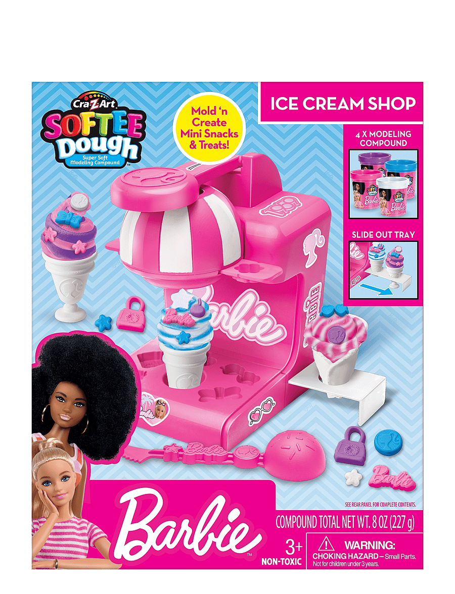 SHIMMER N SPARKLE - SHIMMER N SPARKLE BARBIE DOUGH ICE CREAM SHOP - leir - multi colour - 0