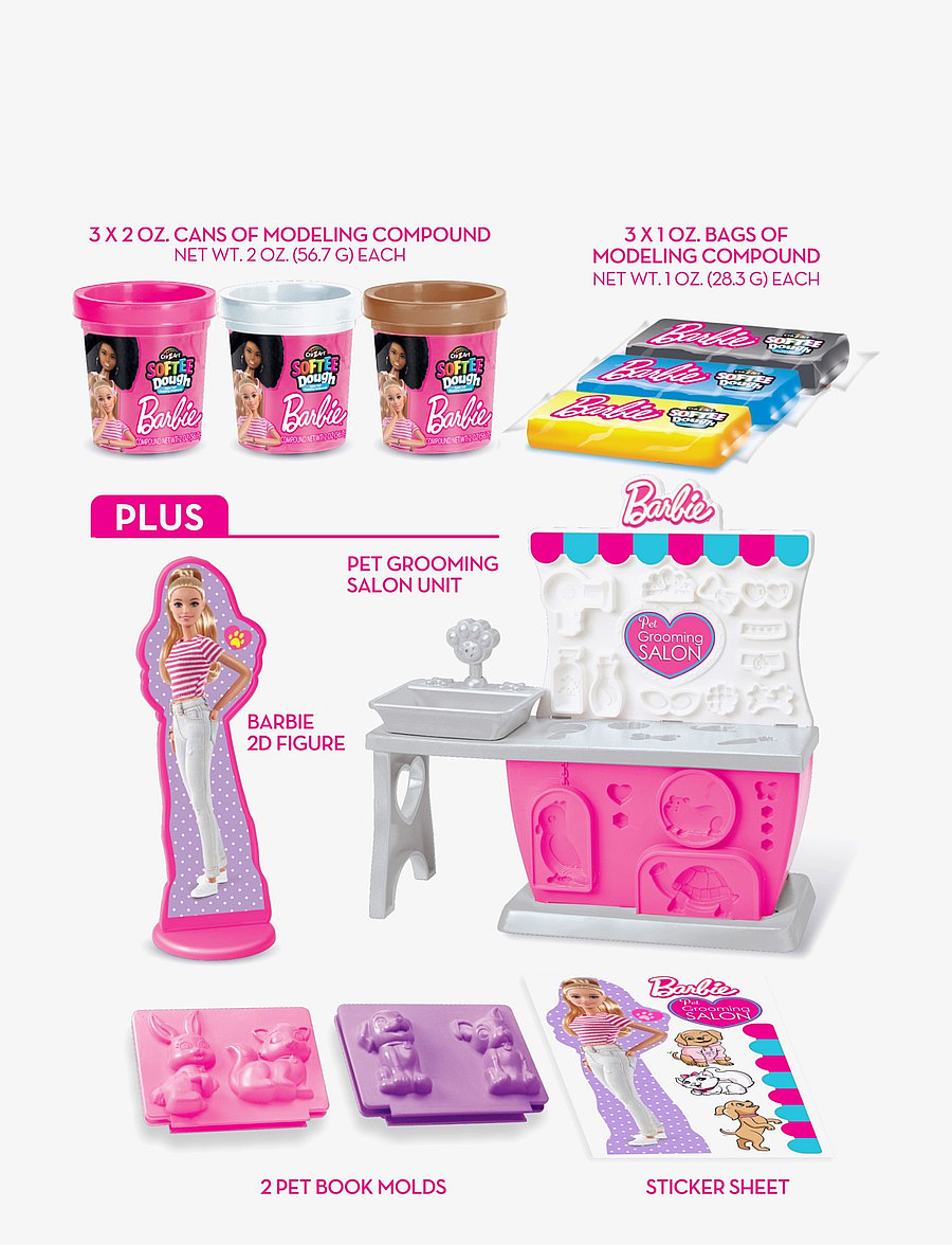 SHIMMER N SPARKLE - SHIMMER N SPARKLE BARBIE PET SHOP - leir - multi colour - 3