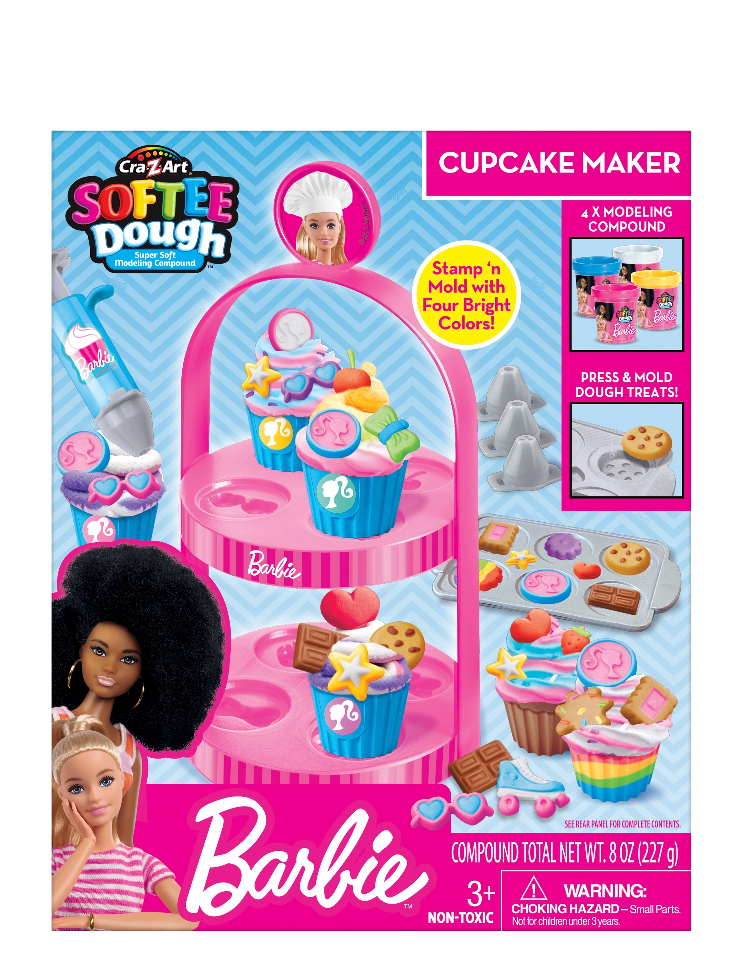 SHIMMER N SPARKLE SHIMMER N SPARKLE BARBIE BAKERY CUPCKAES - Legetøj - MULTI COLOUR / multi