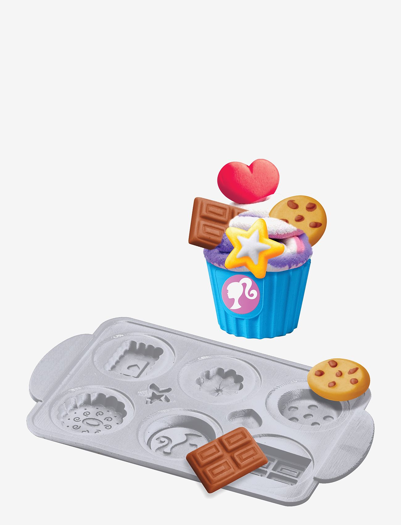 SHIMMER N SPARKLE - SHIMMER N SPARKLE BARBIE BAKERY CUPCKAES - modellervoks - multi colour - 3