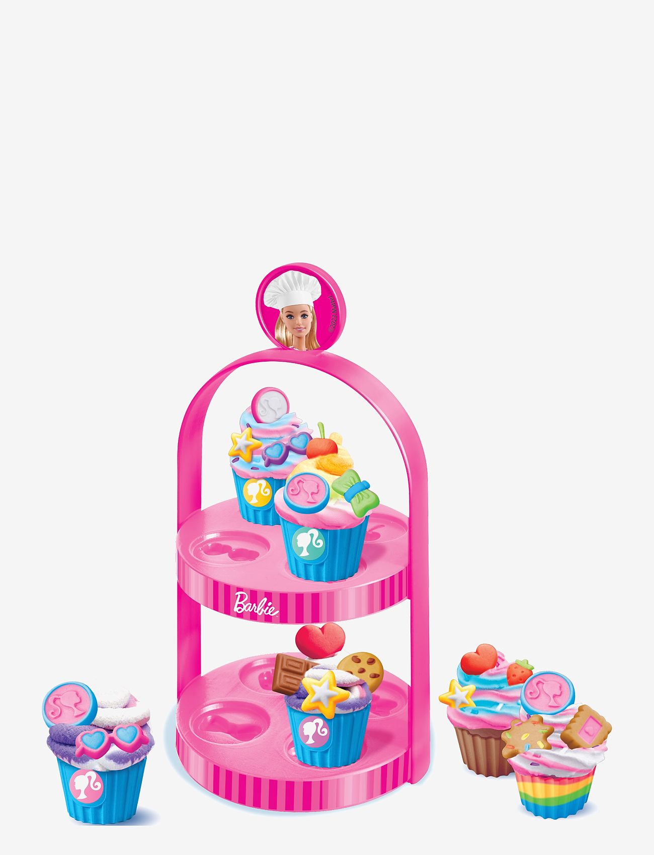 SHIMMER N SPARKLE - SHIMMER N SPARKLE BARBIE BAKERY CUPCKAES - modellervoks - multi colour - 4