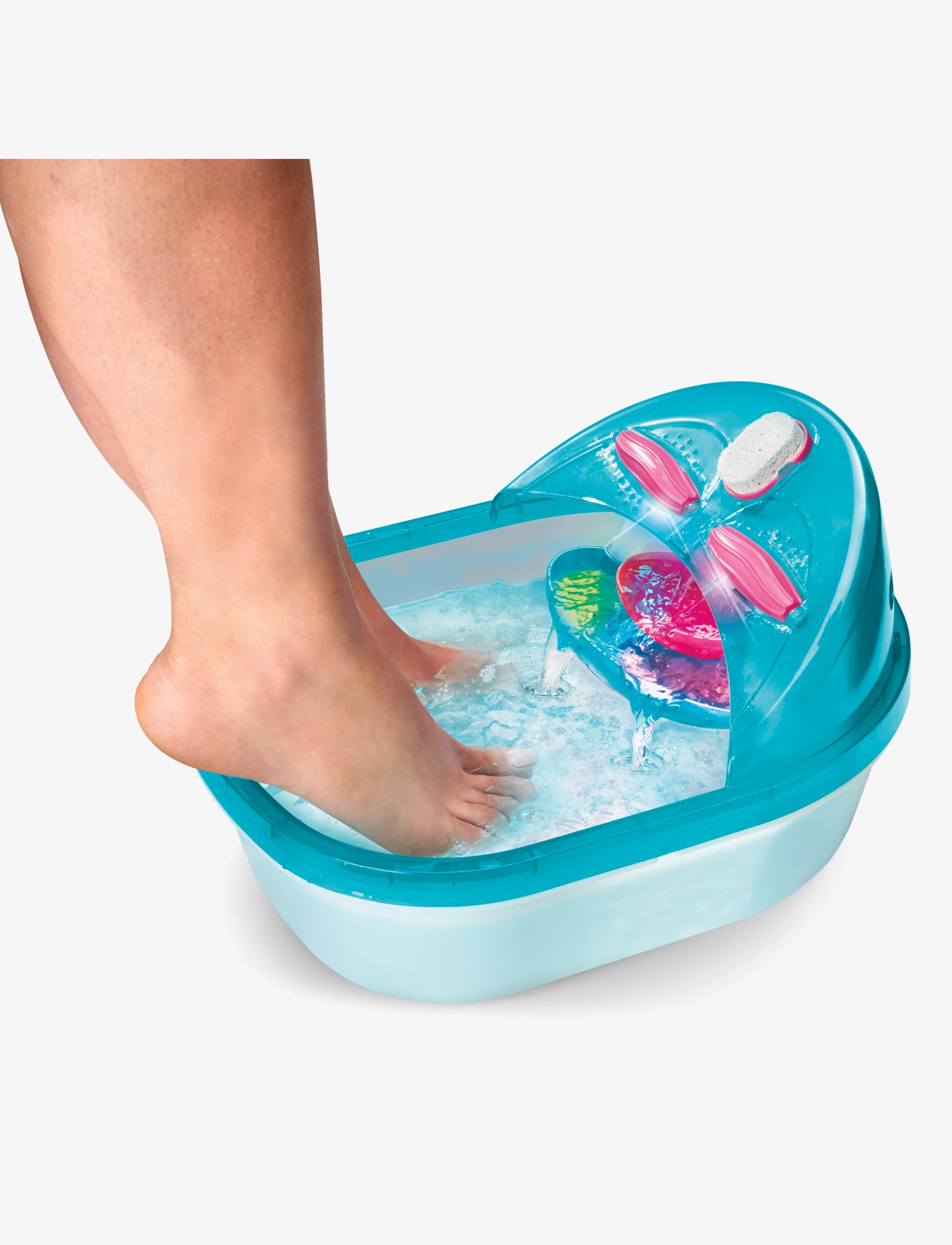 SHIMMER N SPARKLE - SHIMMER N SPARKLE REAL MASSAGING FOOT SPA - multi colour - 3