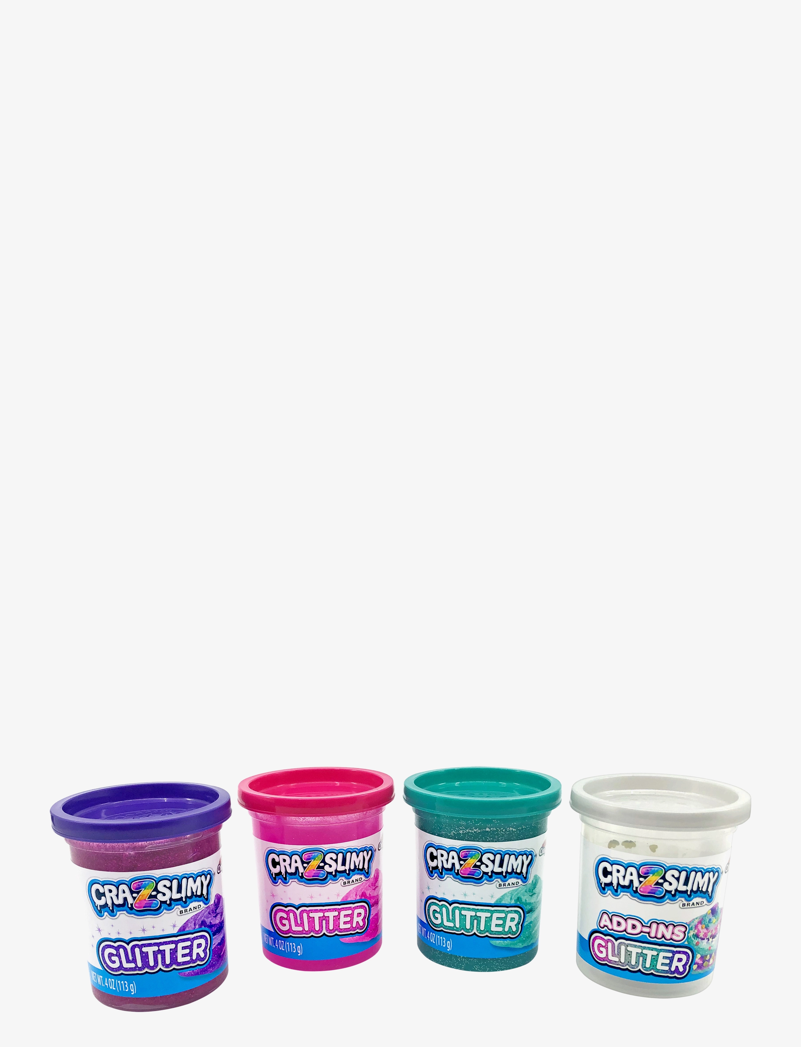 SHIMMER N SPARKLE - CRAZART GLITTER SLIME 4 PK - multi colour - 1