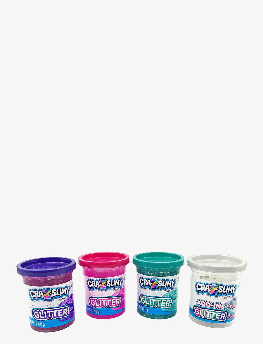 SHIMMER N SPARKLE - CRAZART GLITTER SLIME 4 PK - multi colour - 1