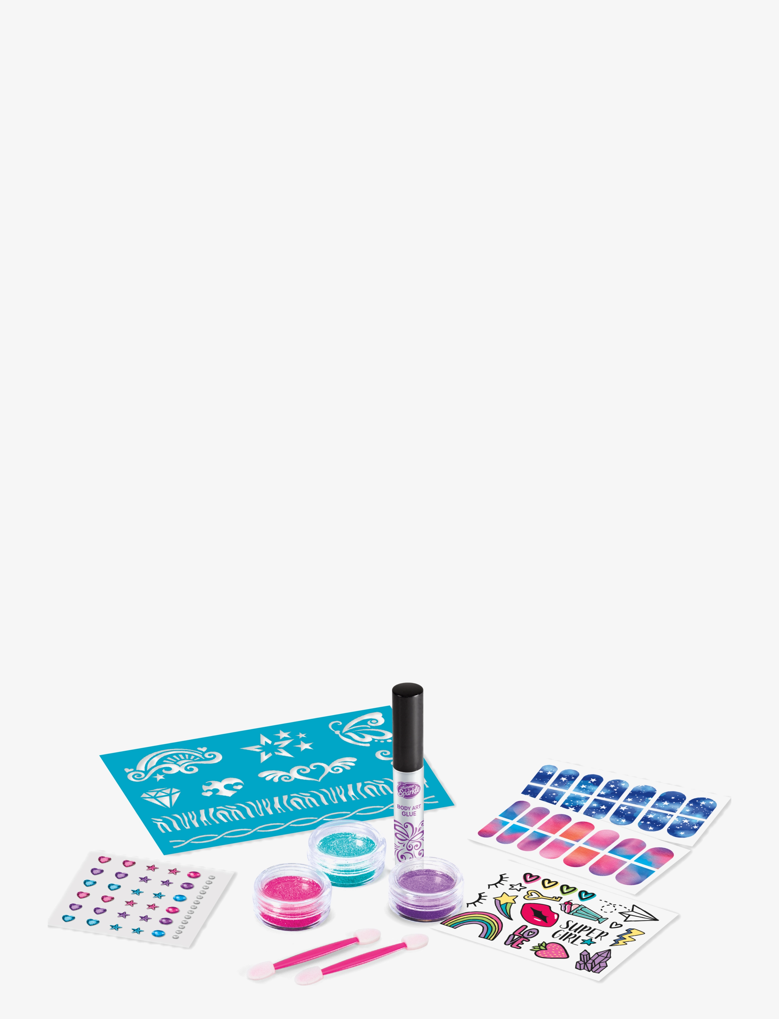 SHIMMER N SPARKLE - SHIMMER N SPARKLE FRIENDSHIP TATTOOS AND NAILS - smykker & accessories - multi colour - 1