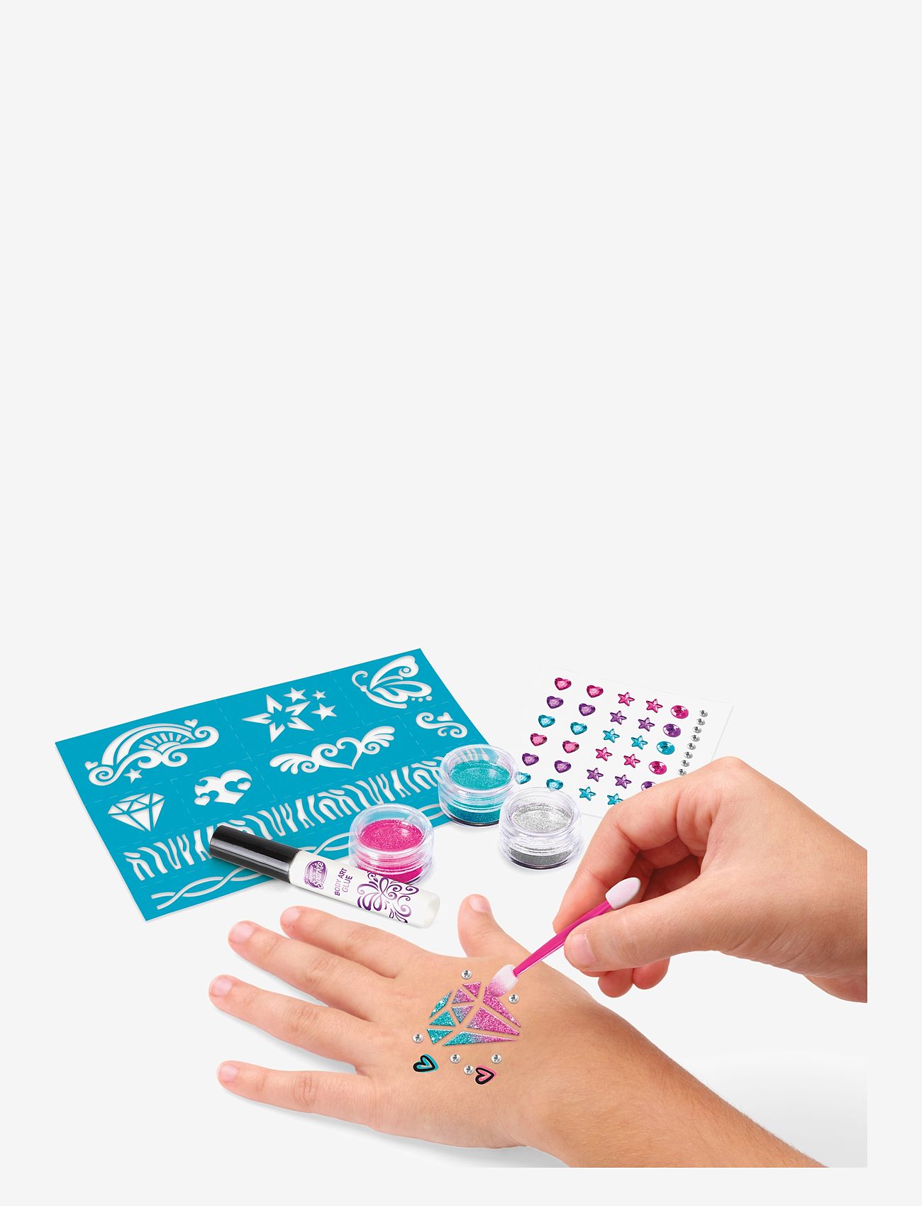 SHIMMER N SPARKLE - SHIMMER N SPARKLE FRIENDSHIP TATTOOS AND NAILS - smycken & accessoarer - multi colour - 3