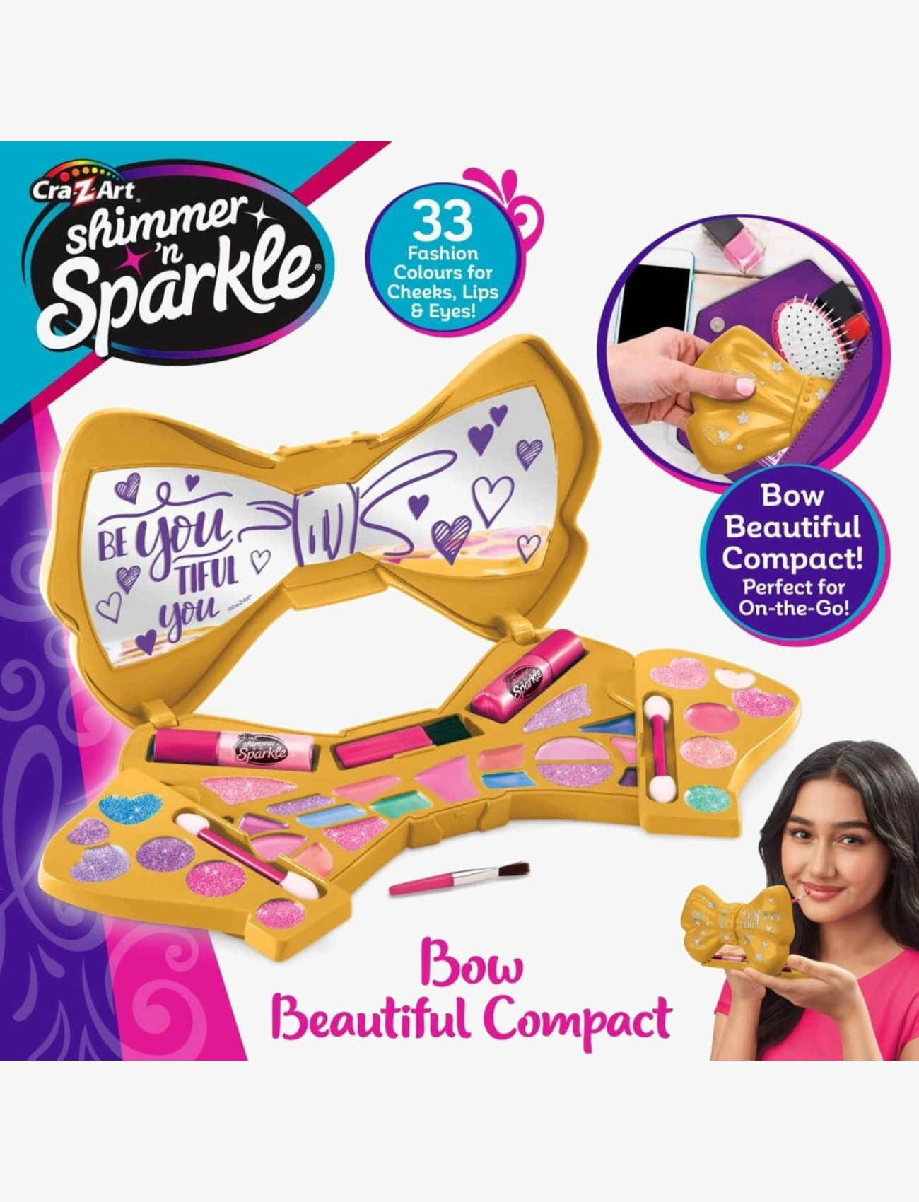 SHIMMER N SPARKLE - SHIMMER N SPARKLE BOW BEAUTIFUL COMPACT - förðun - multi colour - 2