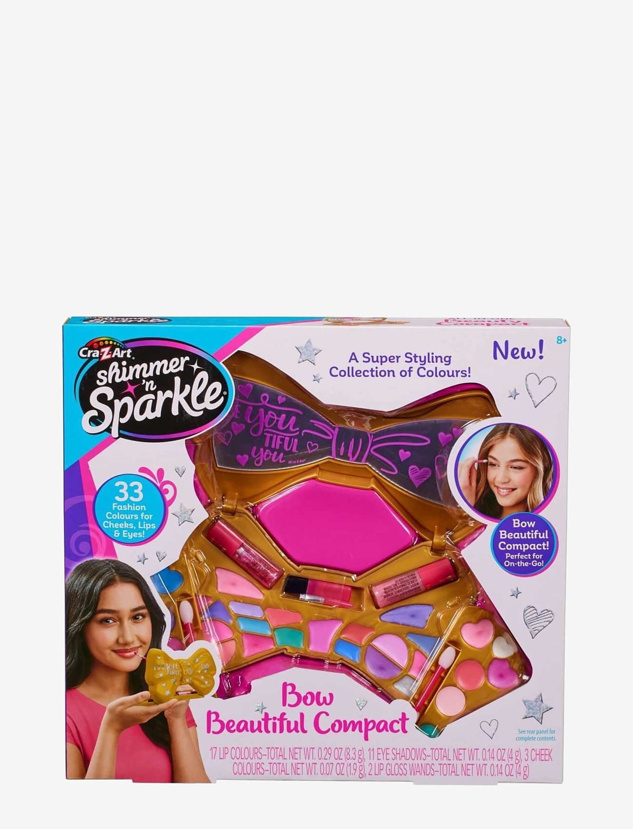 SHIMMER N SPARKLE - SHIMMER N SPARKLE BOW BEAUTIFUL COMPACT - makeup - multi colour - 3