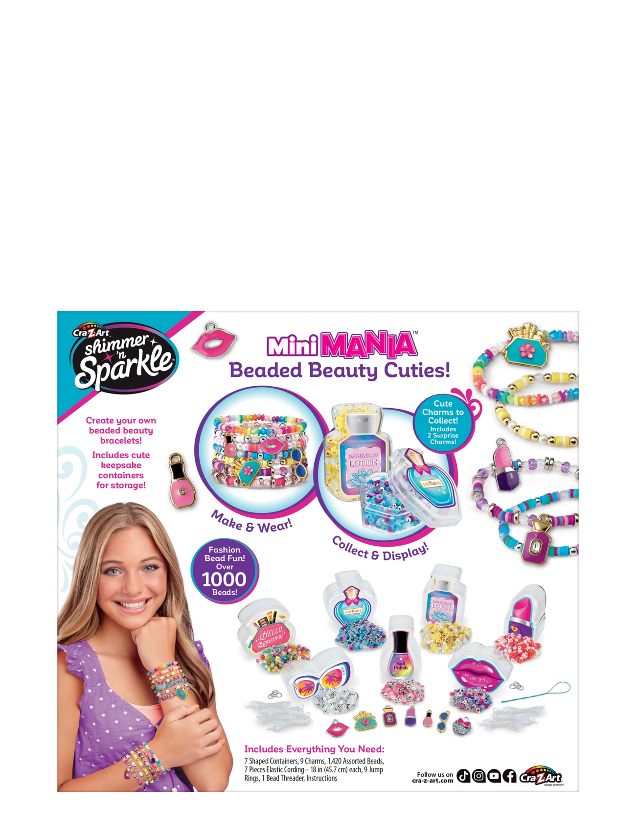 SHIMMER N SPARKLE - SHIMMER N SPARKLE MINI MANIA BEAUTY CHARMS - smykker & accessories - multi colour - 1