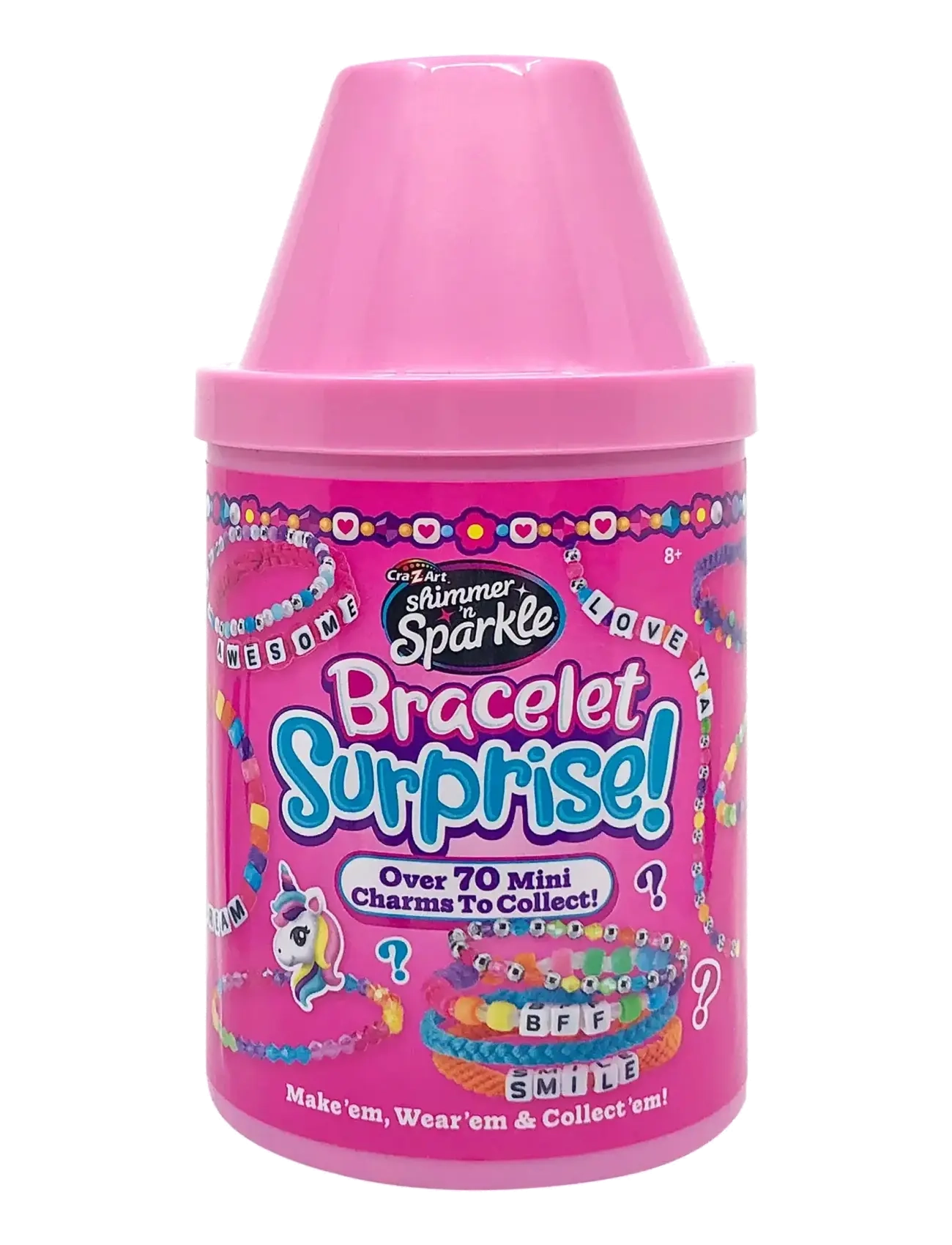 SHIMMER N SPARKLE BRACELET SURPRISE ASS CDU - MULTI COLOUR