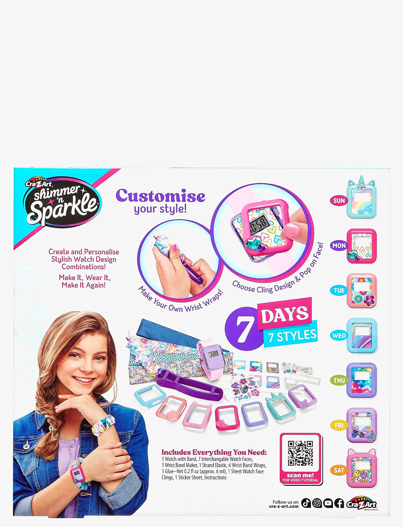 SHIMMER N SPARKLE - SHIMMER N SPARKLE I TIME - pysselset - multi colour - 2