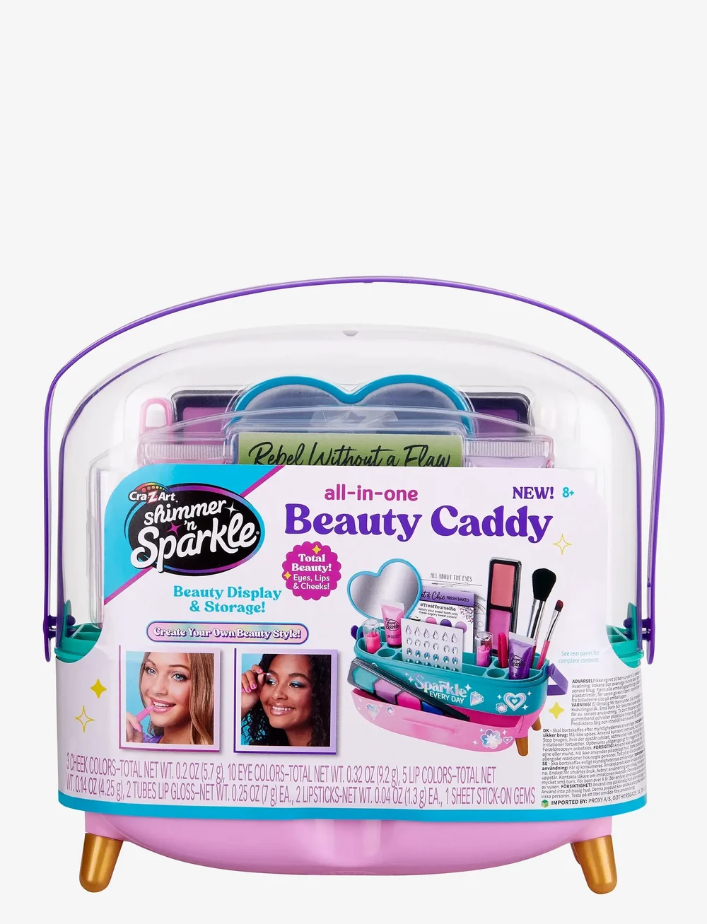 SHIMMER N SPARKLE - SHIMMER N SPARKLE ALL IN ONE BEAUTY CADDY - låtsassmink & accessoarer - multi colour - 1