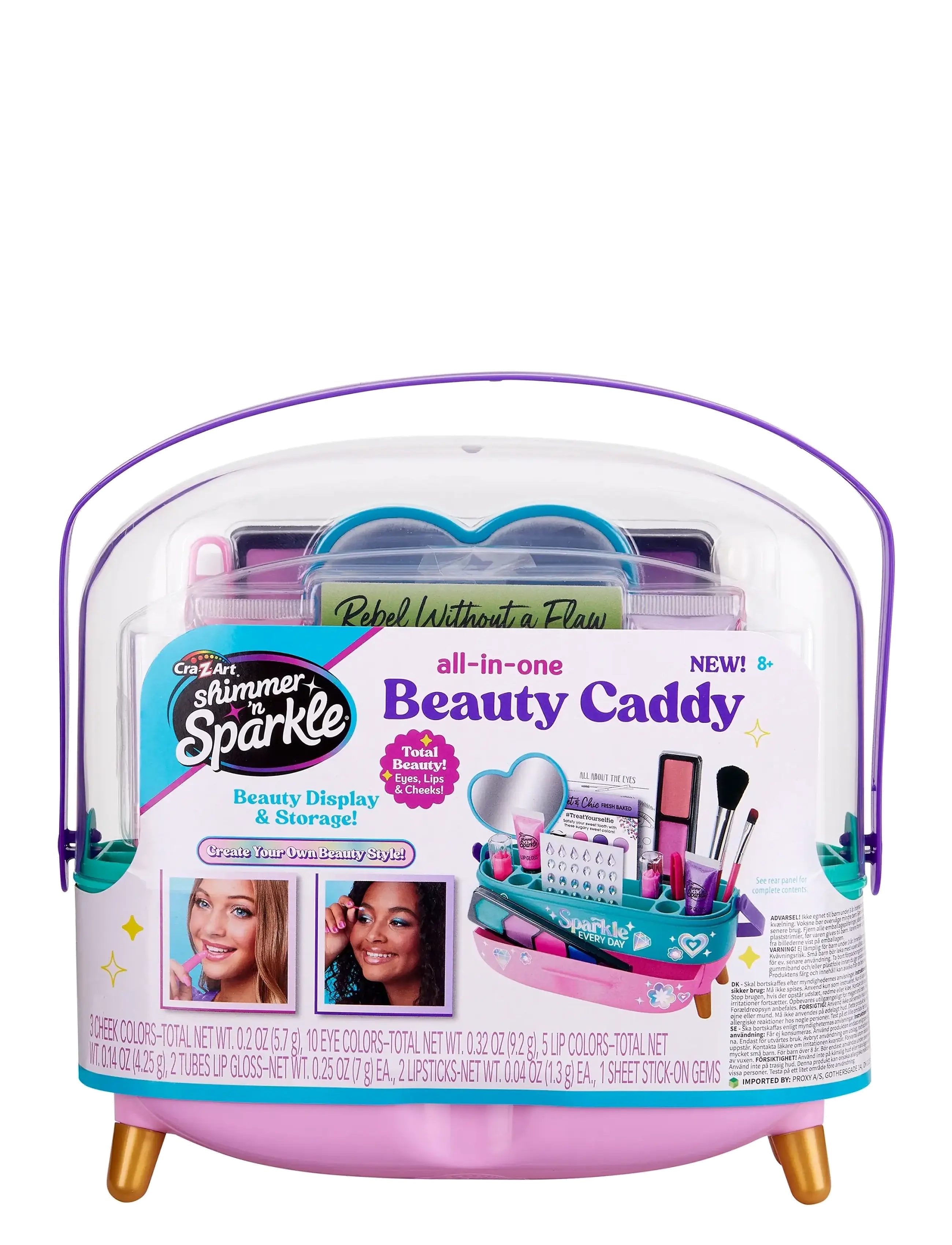 SHIMMER N SPARKLE SHIMMER N SPARKLE ALL IN ONE BEAUTY CADDY - Legetøj - MULTI COLOUR / multi
