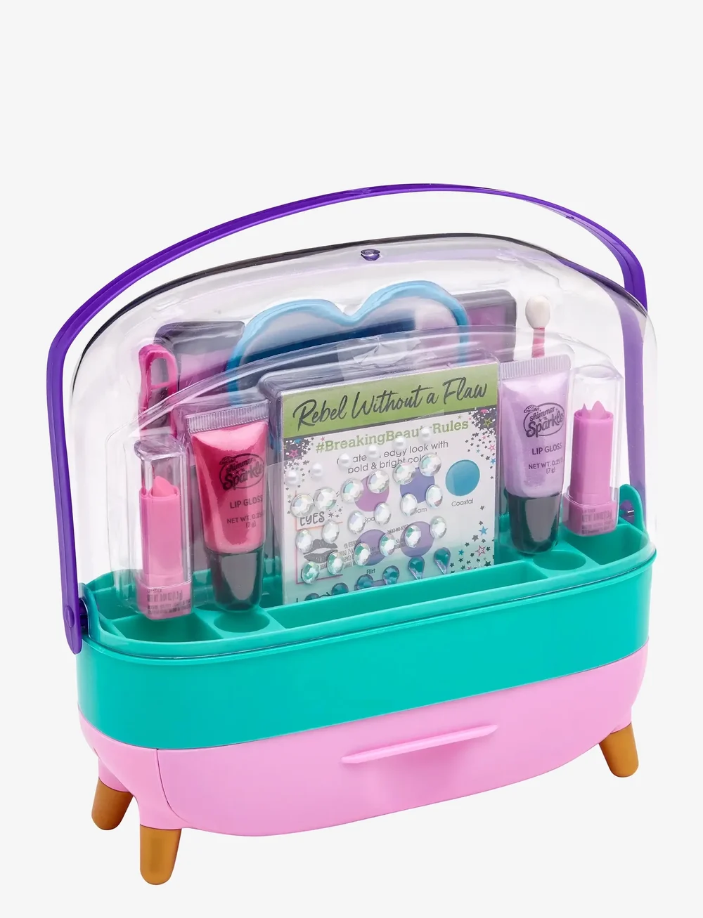 SHIMMER N SPARKLE - SHIMMER N SPARKLE ALL IN ONE BEAUTY CADDY - låtsassmink & accessoarer - multi colour - 4