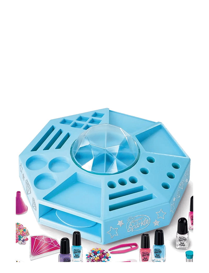 SHIMMER N SPARKLE - SHIMMER N SPARKLE ALL IN ONE NAIL ART STUDIO - kreasæt - multi colour - 1