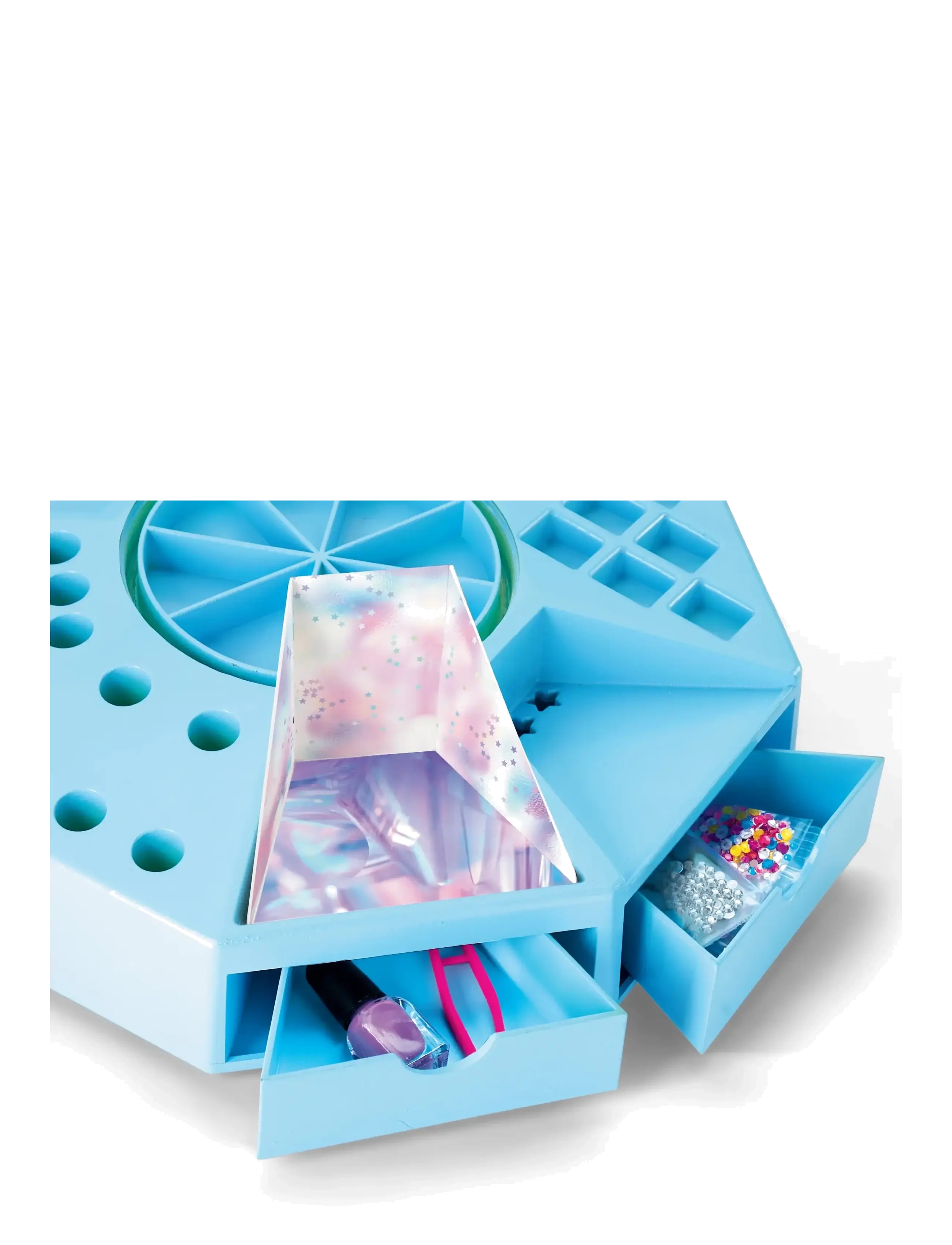 SHIMMER N SPARKLE - SHIMMER N SPARKLE ALL IN ONE NAIL ART STUDIO - kreasæt - multi colour - 3