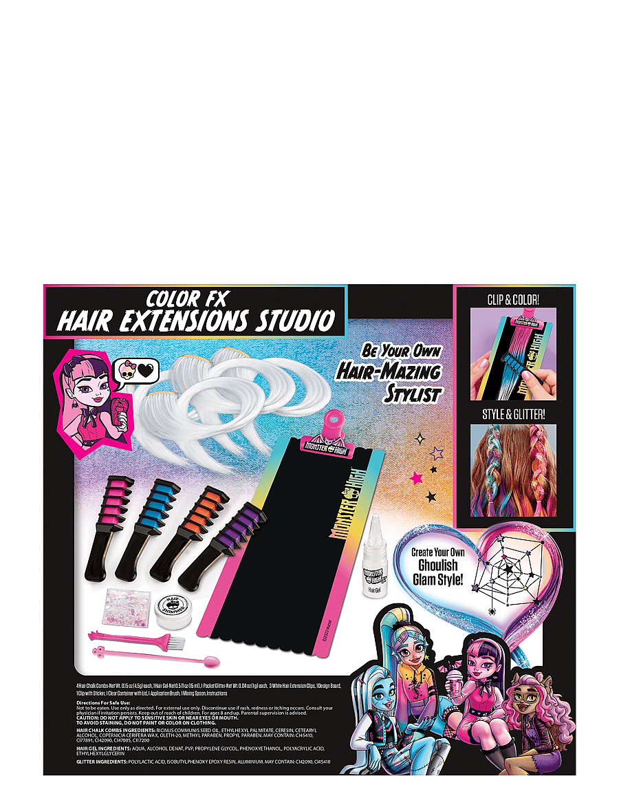 SHIMMER N SPARKLE - SHIMMER N SPARKLE MONSTERS HIGH FX HAIR EXTENSION - fylgihlutir fyrir búninga - multi colour - 0