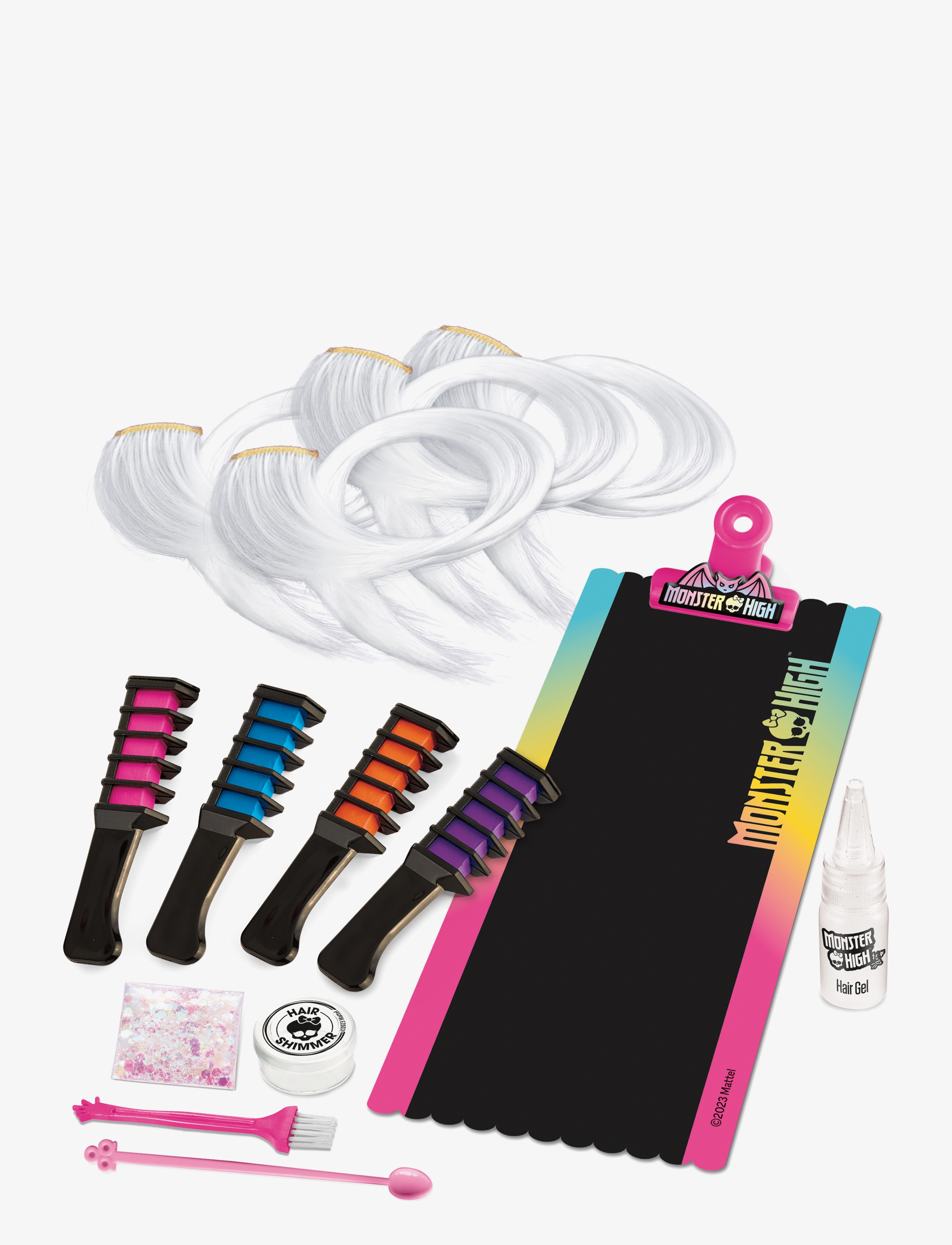 SHIMMER N SPARKLE - SHIMMER N SPARKLE MONSTERS HIGH FX HAIR EXTENSION - kostumetilbehør - multi colour - 1
