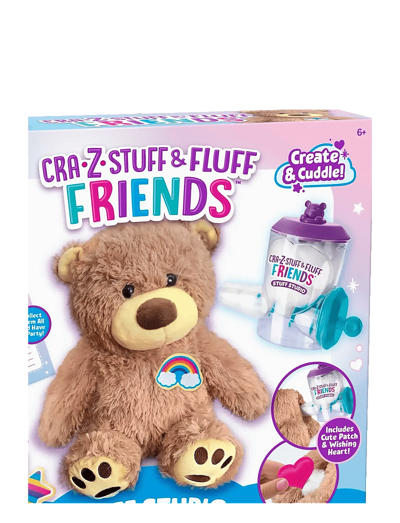 SHIMMER N SPARKLE - CRAZART STUFF AND FLUFF FRIENDS - legesæt - multi colour - 0