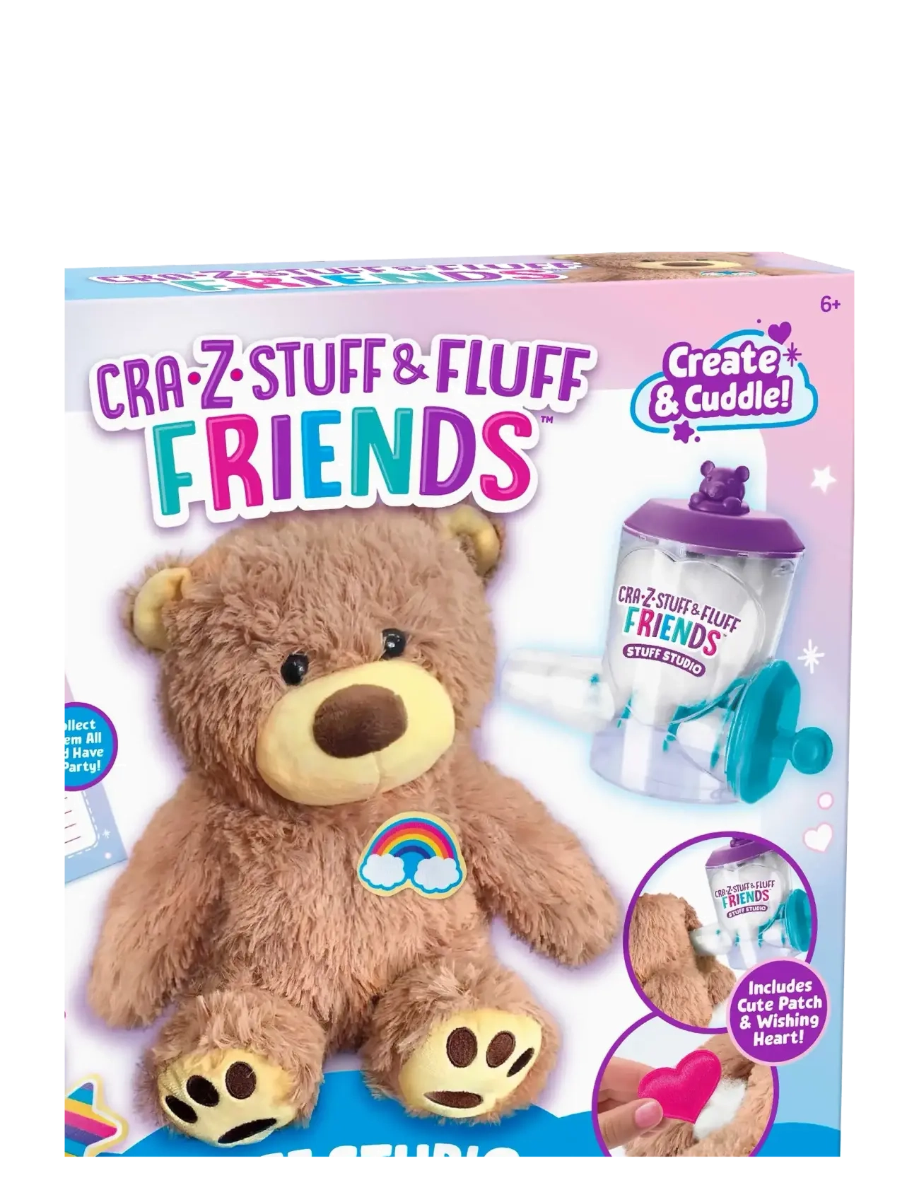 SHIMMER N SPARKLE CRAZART STUFF AND FLUFF FRIENDS - Legetøj - MULTI COLOUR / brown