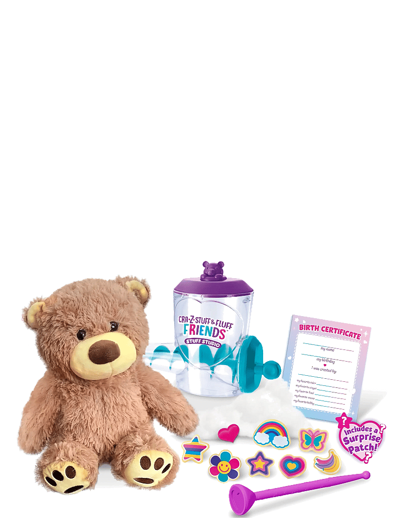 SHIMMER N SPARKLE - CRAZART STUFF AND FLUFF FRIENDS - legesæt - multi colour - 1