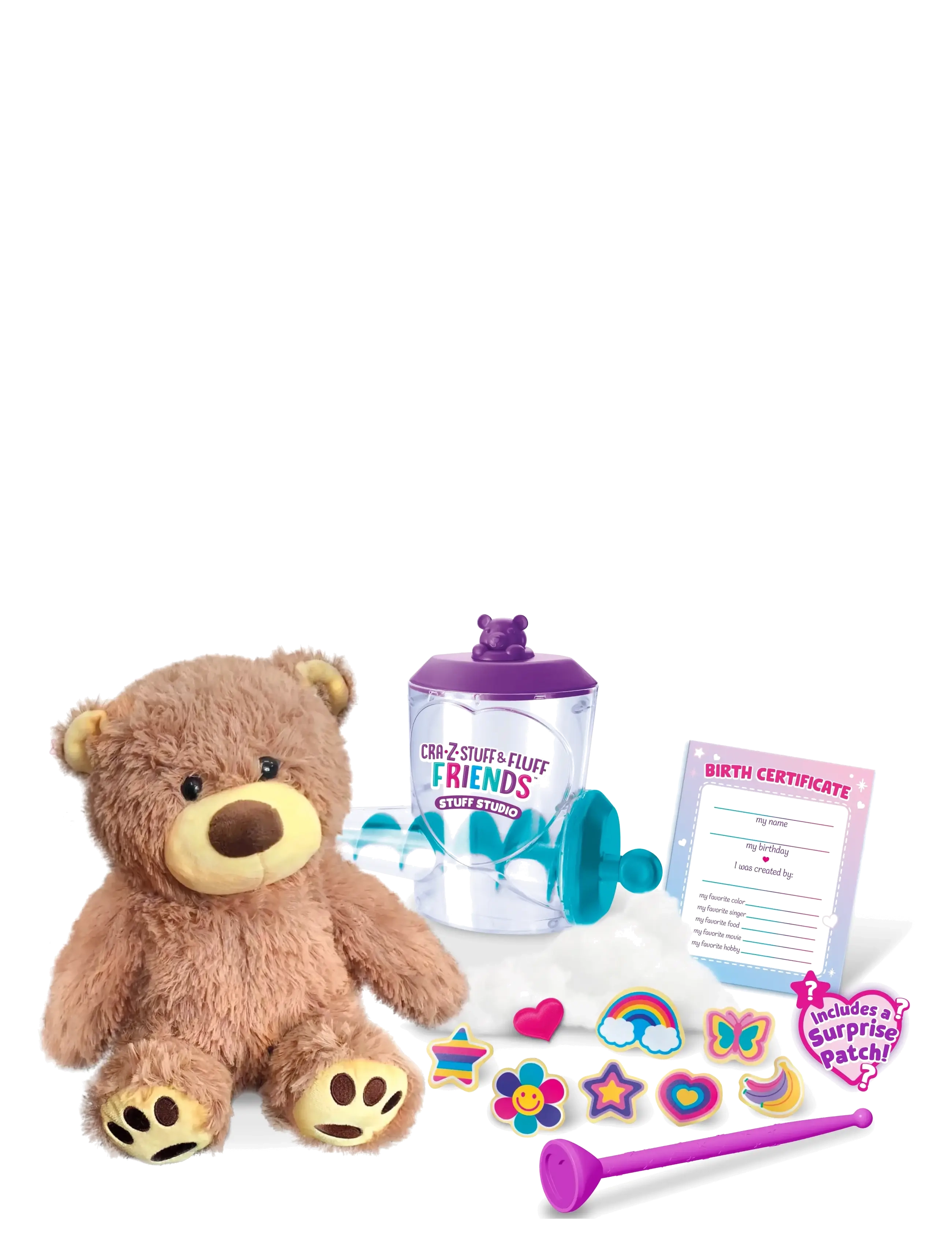 SHIMMER N SPARKLE - CRAZART STUFF AND FLUFF FRIENDS - lekset - multi colour - 1
