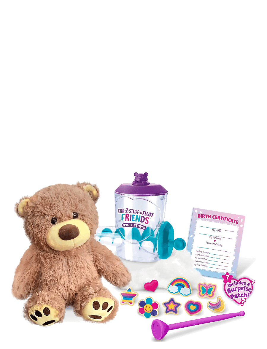 SHIMMER N SPARKLE - CRAZART STUFF AND FLUFF FRIENDS - lekset - multi colour - 1