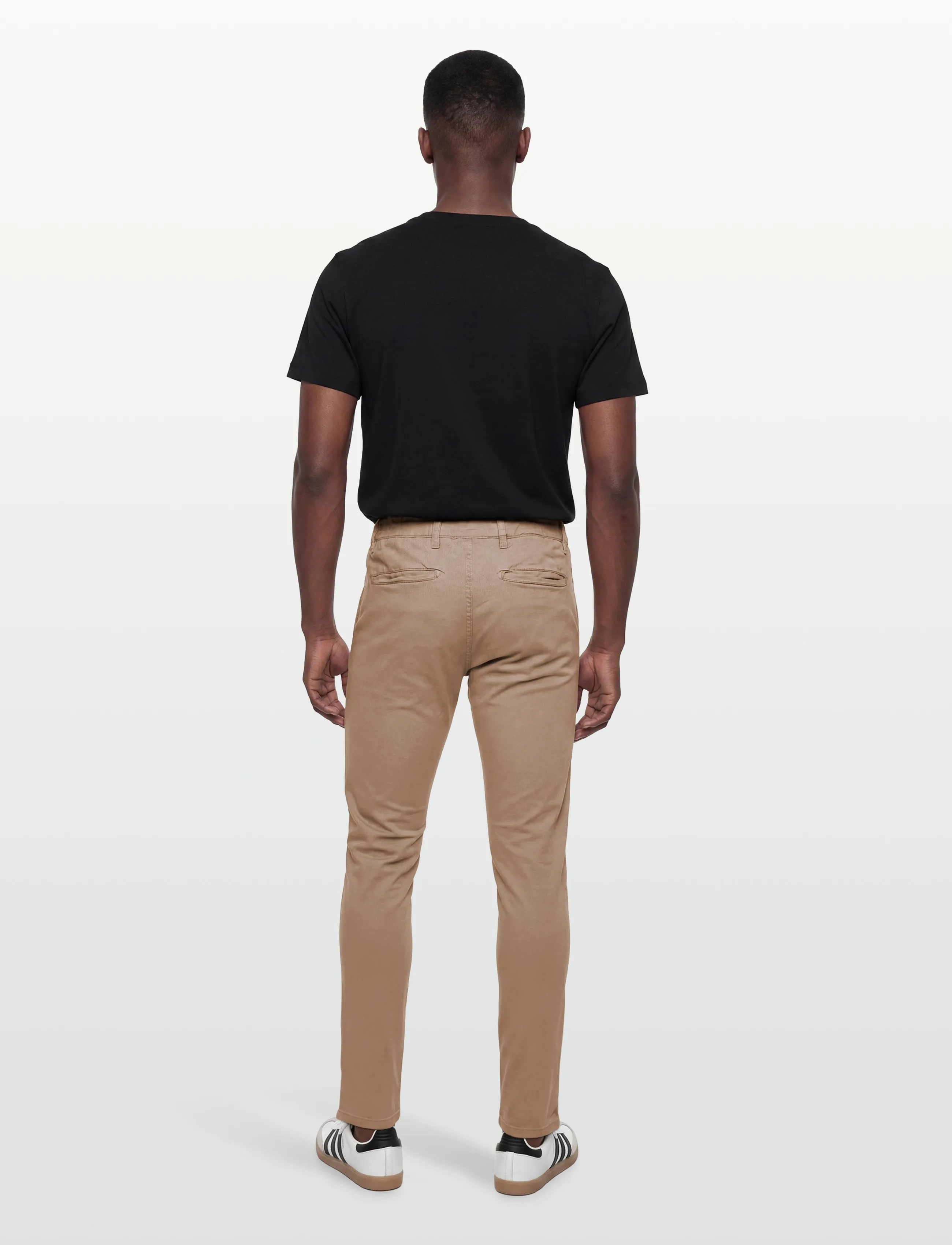 Shine Original - Chino pants with string - herren - lt brown - 4