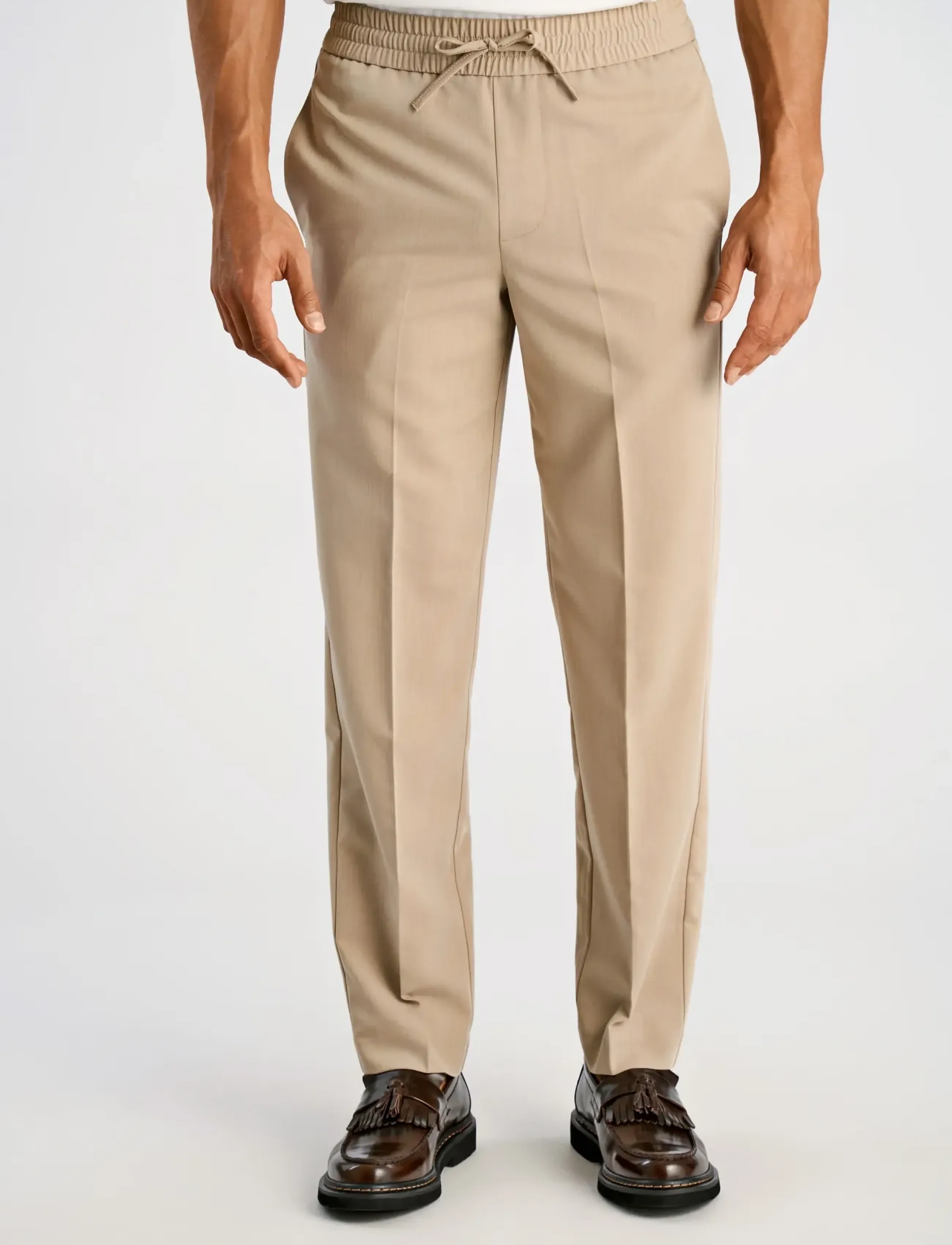 Shine Original - String pants - casual - sand - 3