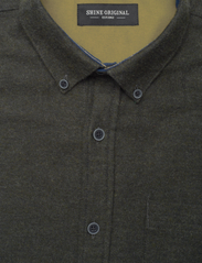 Shine Original - Brushed twill shirt L/S - basic skjortor - army - 8