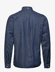 Shine Original - Chambray shirt L/S - farkkupaidat - blue - 1
