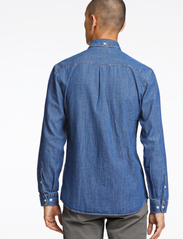 Shine Original - Chambray shirt L/S - jeansskjorter - blue - 3