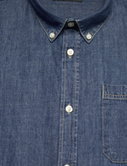 Shine Original - Chambray shirt L/S - jeansskjorter - blue - 8