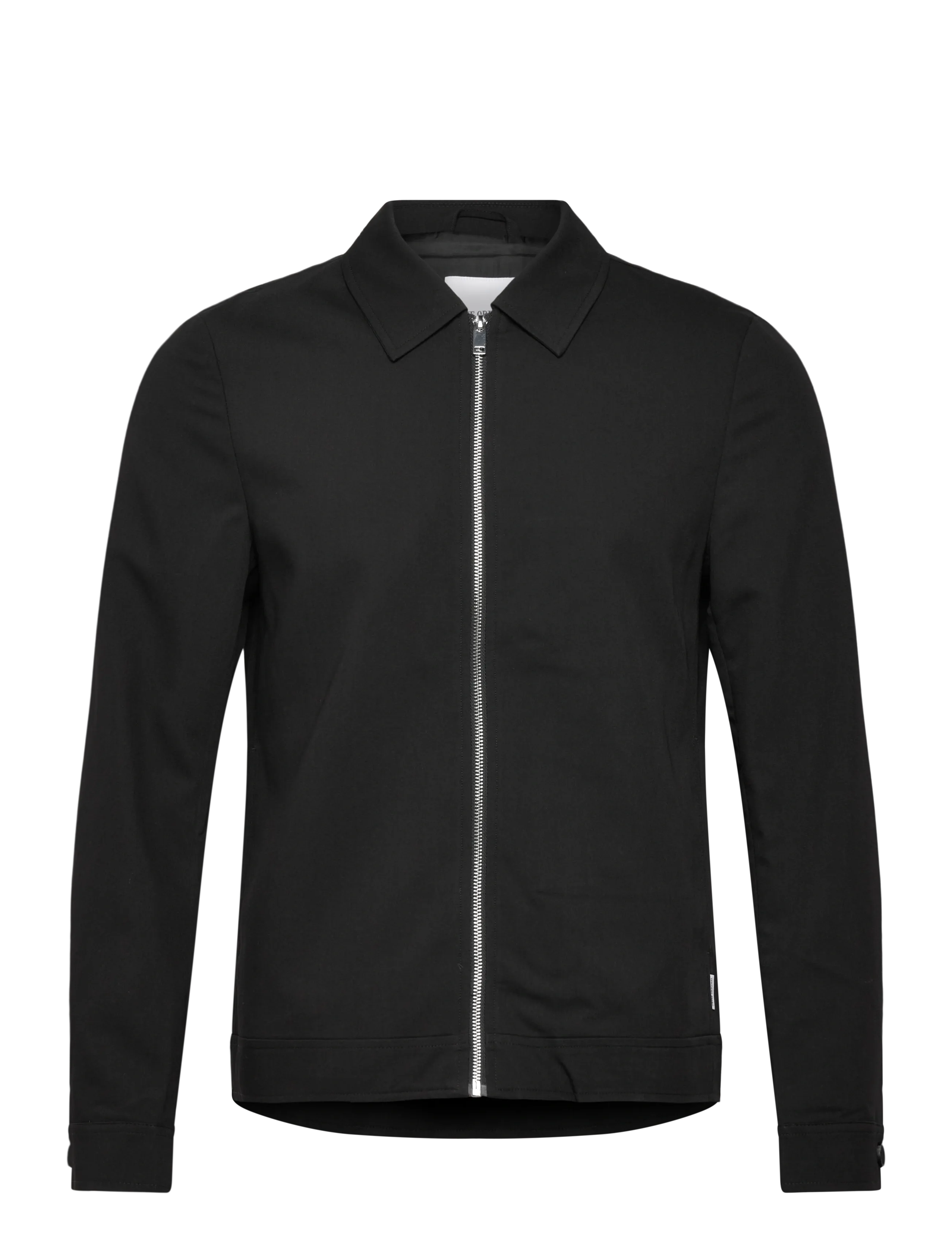 Shine Original Overshirt with zip - Overshirts - BLACK / black