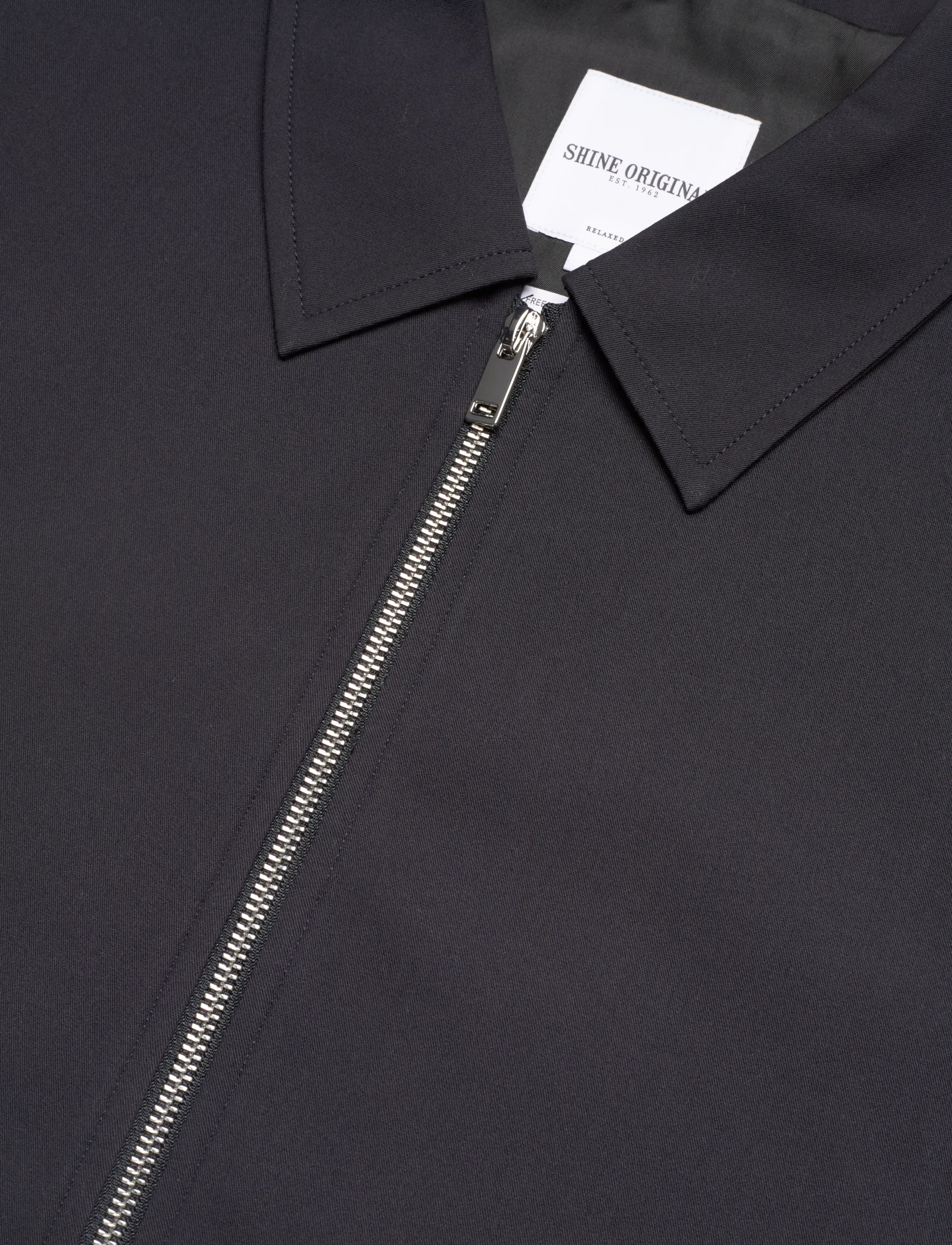 Shine Original - Overshirt with zip - män - navy - 2